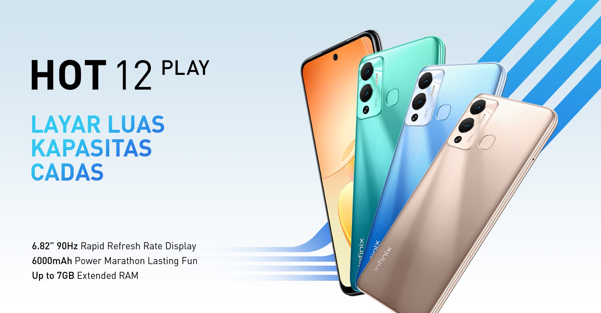 Jual Infinix Hot 12 Play Di Purwokerto dan Purbalingga
